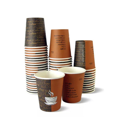 Vaso de Papel para Café Impreso 8oz 1000 pzas.